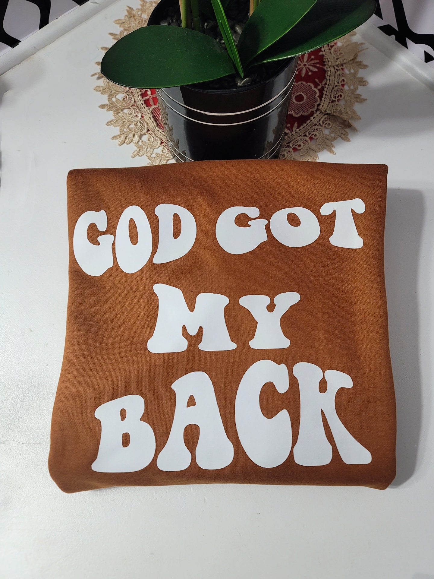 God Got My Back Sweatshirt